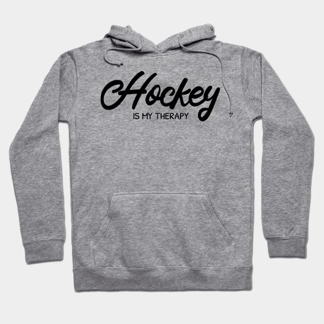 hockey Hoodie by Ojo Dewe